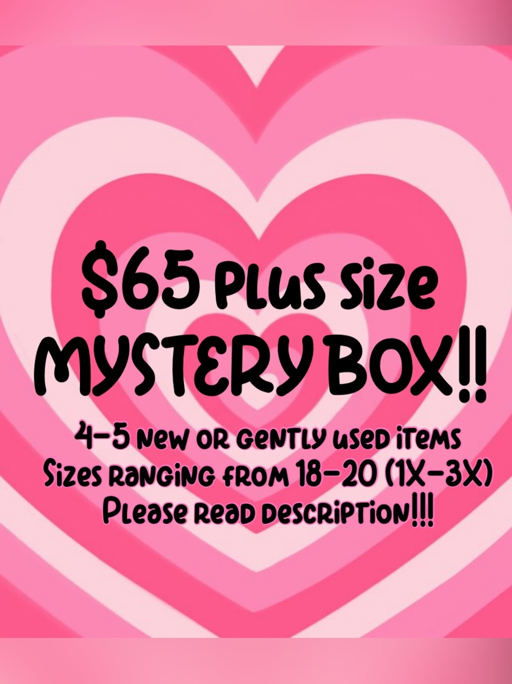 Plus Size Clothing Mystery Box